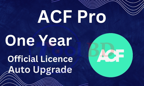 ACF Pro দিচ্ছে সবথেকে স্বল্পমূল্যে এক বছরের জন্য